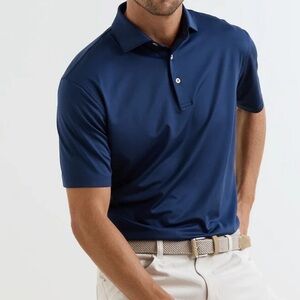 Peter Millar Deep Blue Polo Shirt